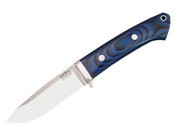 Нож Bark River Drop Point Hunter Blue Black G10 фикс. клинок - фото 1