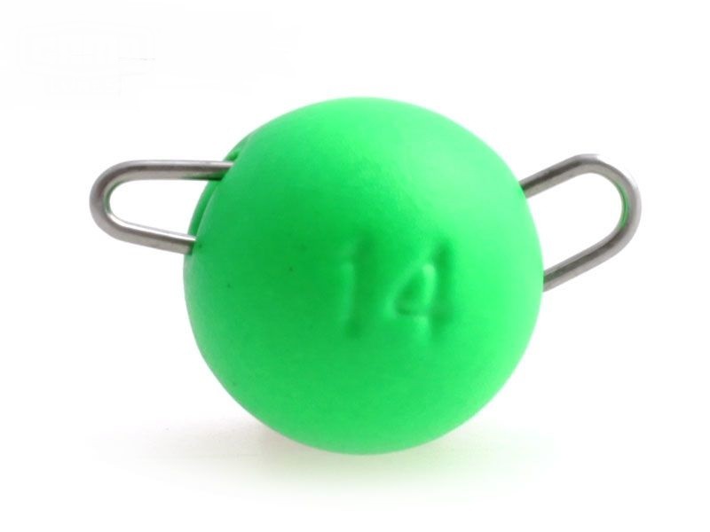 Груз Camo Tungsten Flexible Head чебурашка - Lime Chart 4гр 3 шт - фото 1