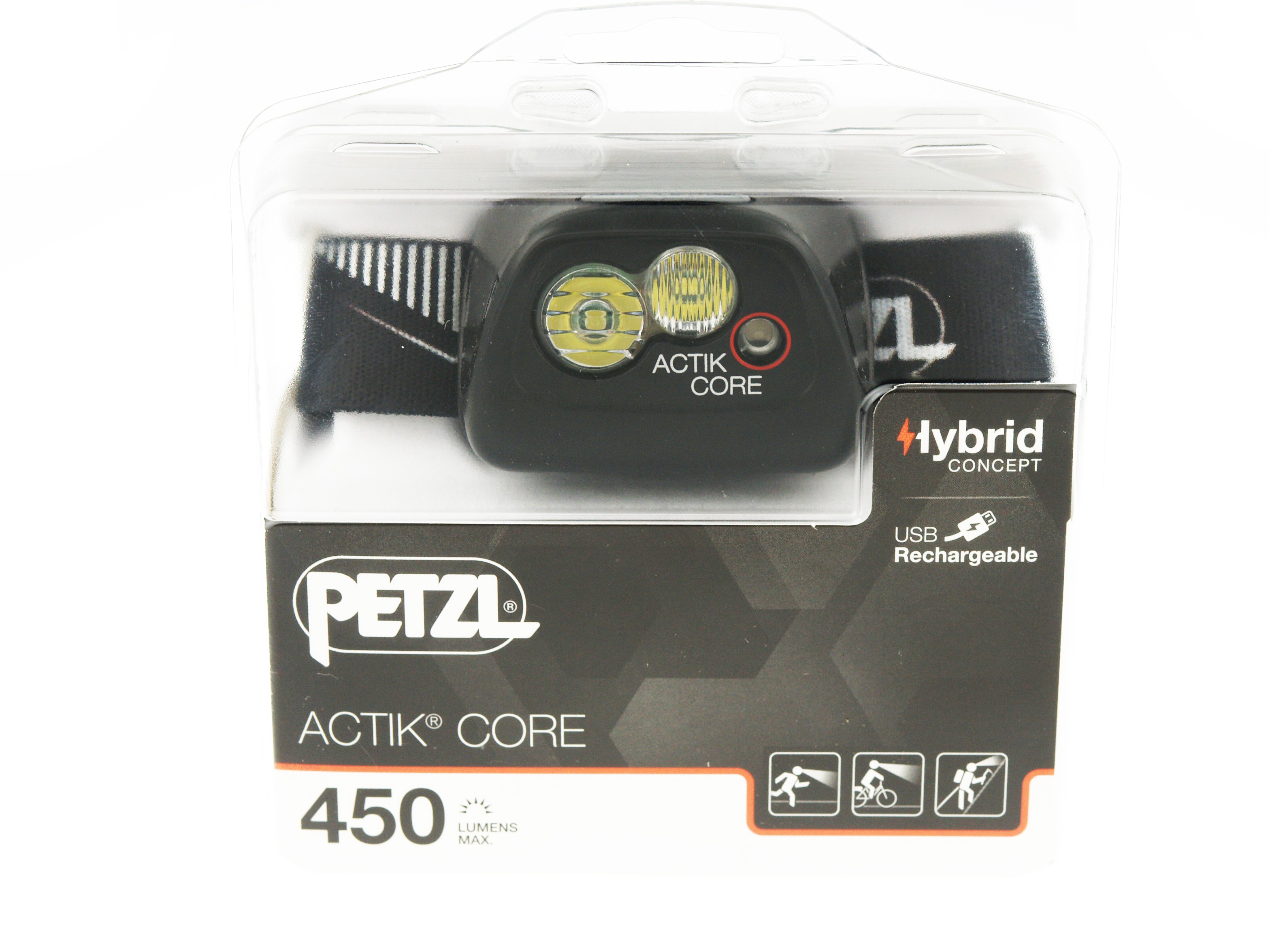 Фонарь Petzl Actik Core black - фото 1