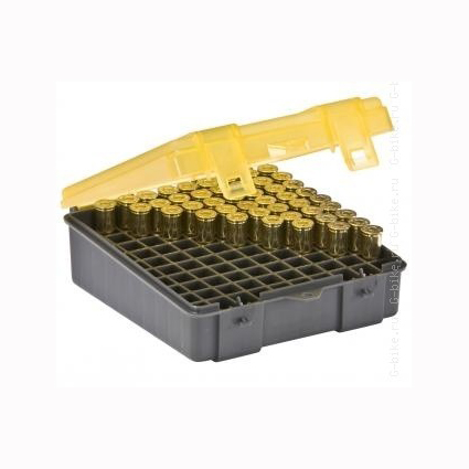 Коробка Plano на 100 патронов к. 357Mag, 38Special, 38S&W
