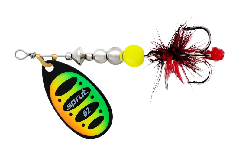 Блесна Sprut Alba Ball System Spinner №2 5,5гр FT - фото 1