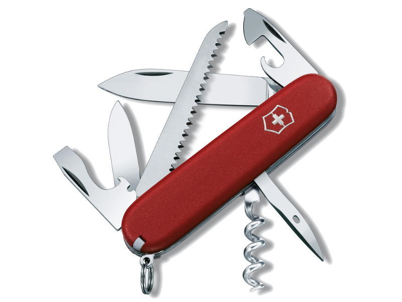 Нож Victorinox Ecoline 91мм матовый красный - фото 1