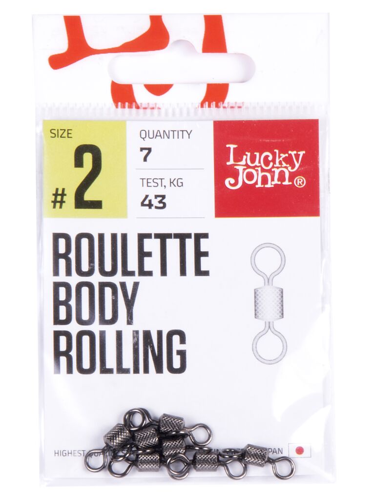 Вертлюг Lucky John Roulette Body Rolling 002 - фото 1