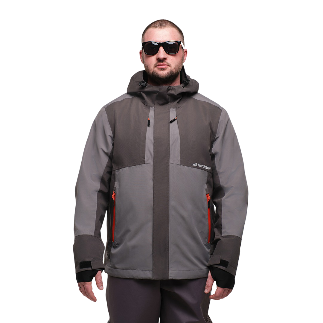 Куртка Nordman Jack-1 мембрана Серый/Темно-серый - фото 1