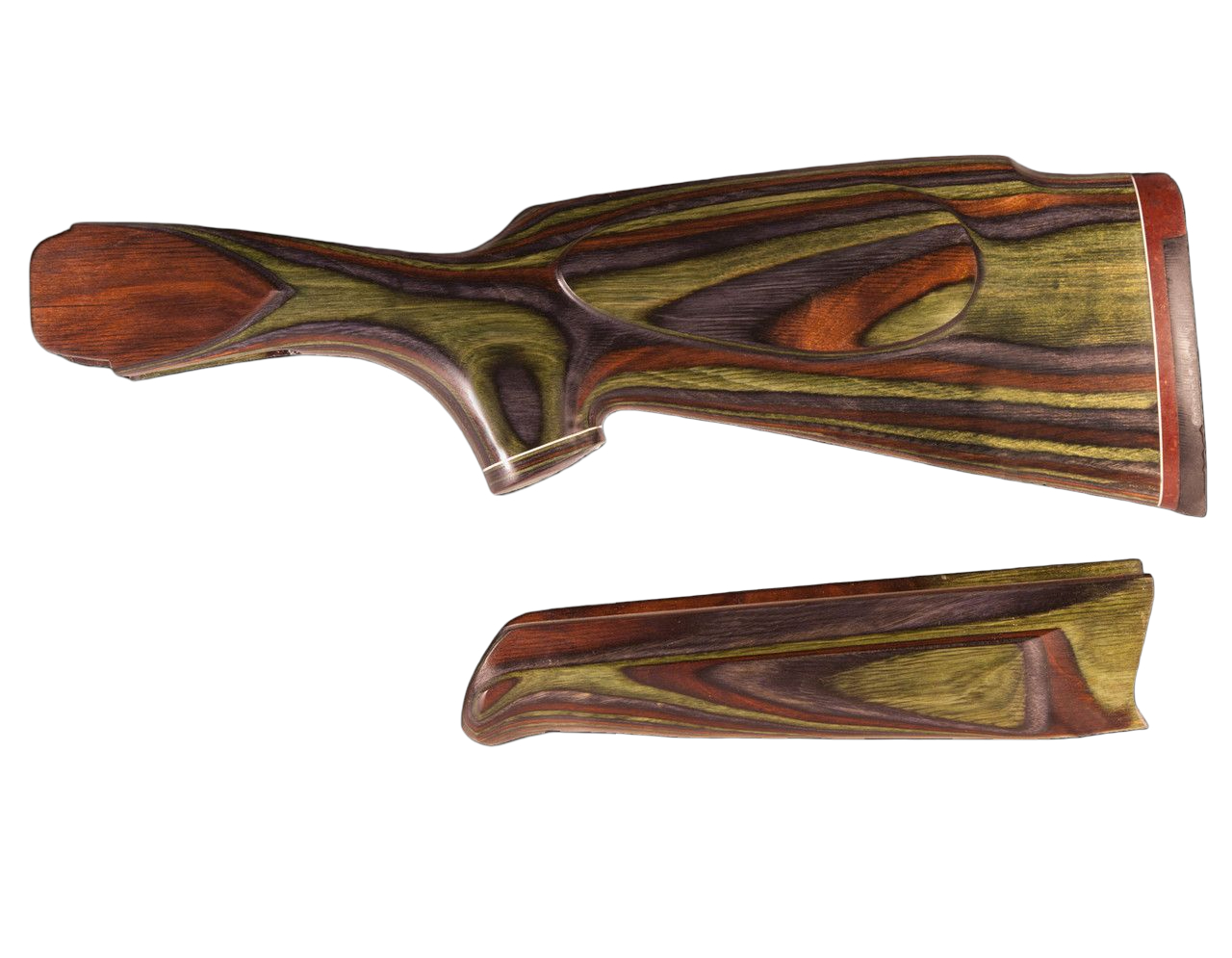 Приклад+цевье Левша ТОЗ-34 Монте-Карло ламинат (под заказ) - фото 1