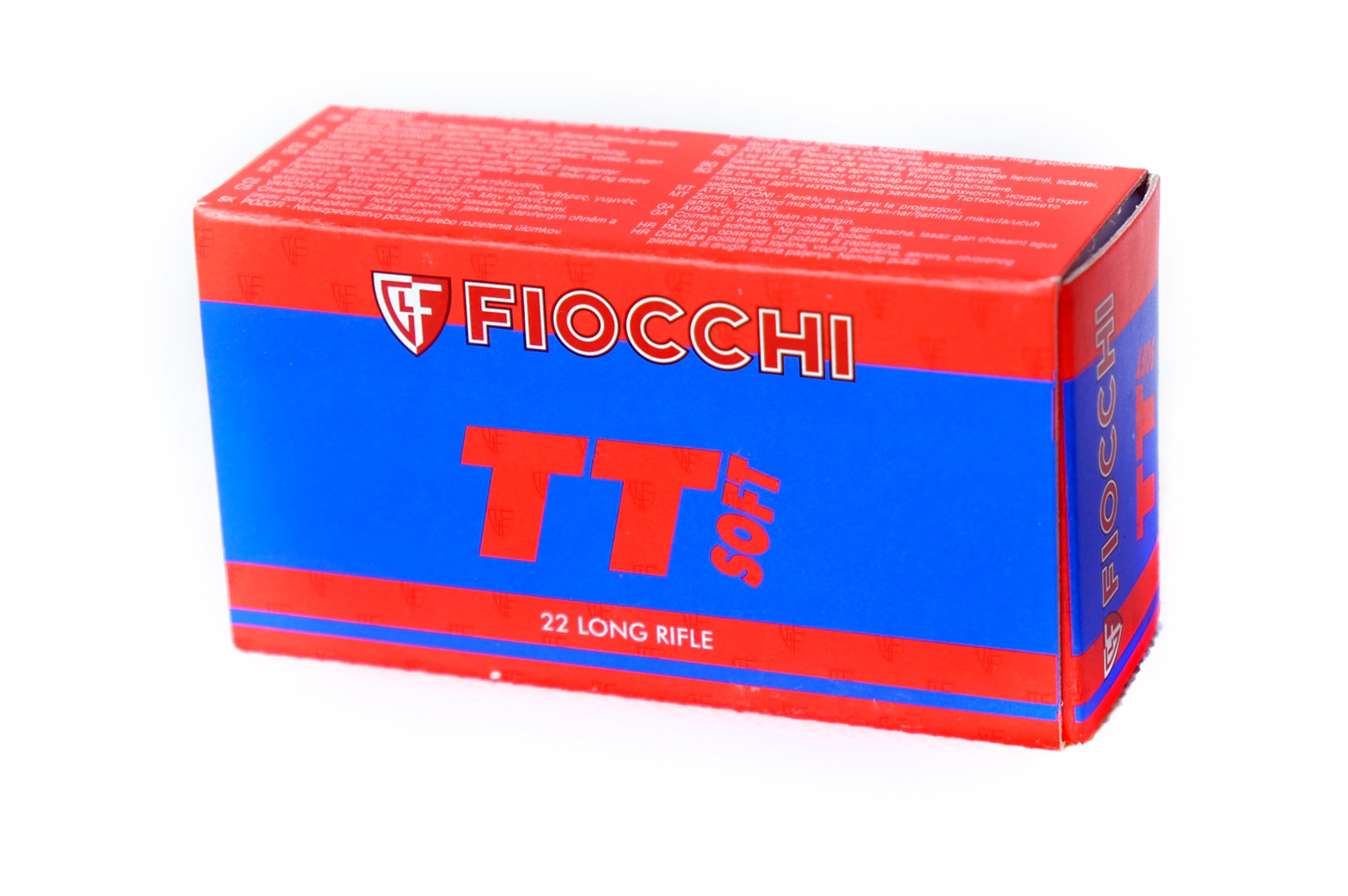 Патрон 22 LR Fiocchi TT Soft 2,6г (50шт) - фото 1