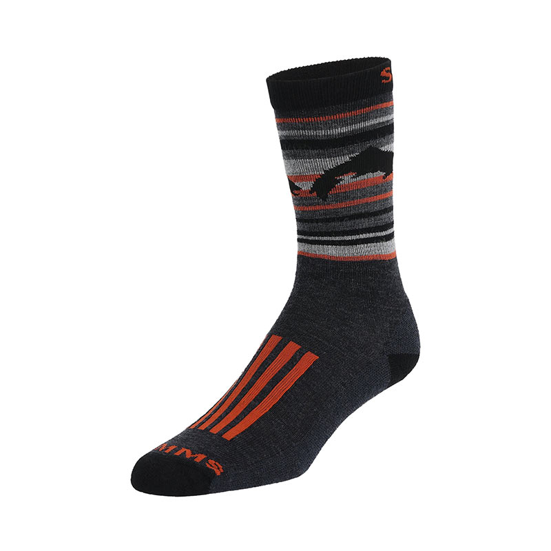 Носки Simms Daily Sock Carbon  - фото 1