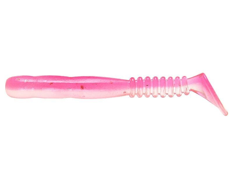 Приманка Reins 3&quot; Rockvibe Shad Clear Pink - фото 1