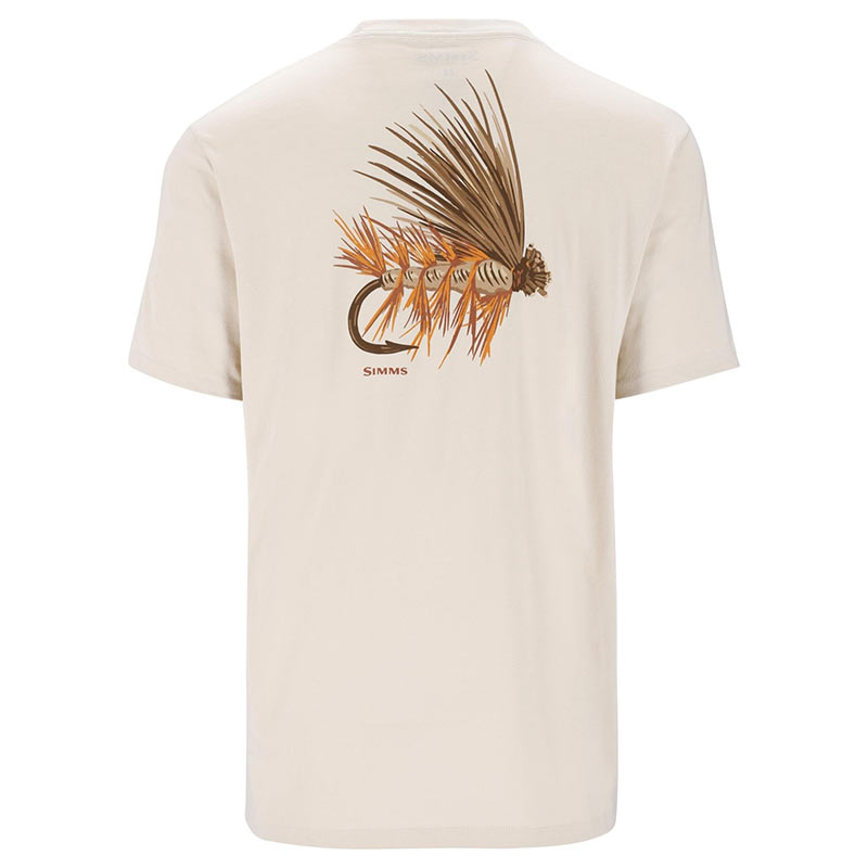 Футболка Simms Let It Fly T-Shirt Natural  - фото 1