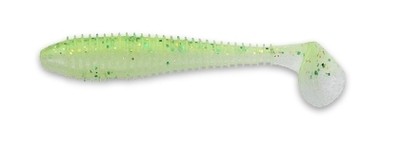 Приманка Keitech виброхвост Swing impact fat 4.8&quot; PAL 02 Lime Chart Shad - фото 1