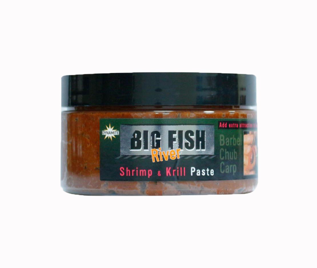 Паста Dynamite Baits Big Fish river shrimp & krill 350гр - фото 1