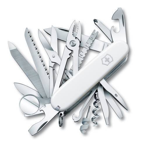 Нож Victorinox SwissChamp 91мм 33 функций белый - фото 1