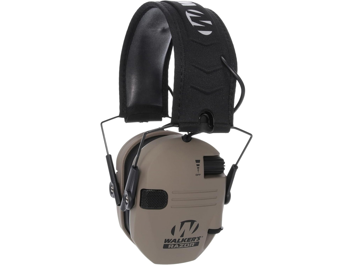 Наушники активные Walker`s Razor Slim Electronic Muffs NRR Flat Dark Earth - фото 1
