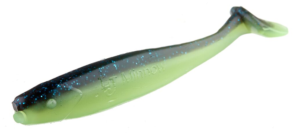 Приманка Lucky John виброхвост Pro Series minnow 5.5in 13.90 T53 4шт - фото 1