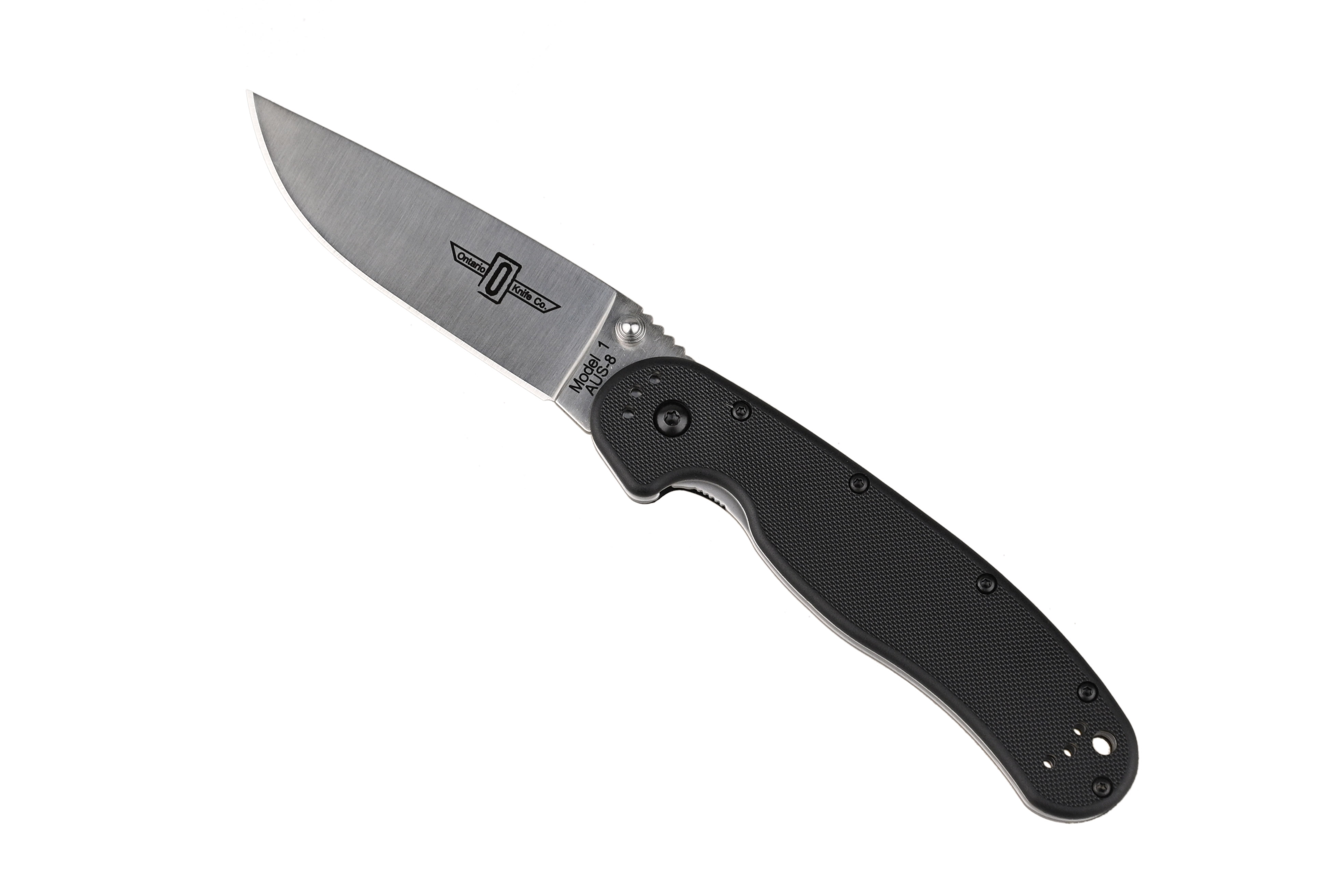 Нож Ontario RAT 1 складной сталь AUS8 рукоять нейлон