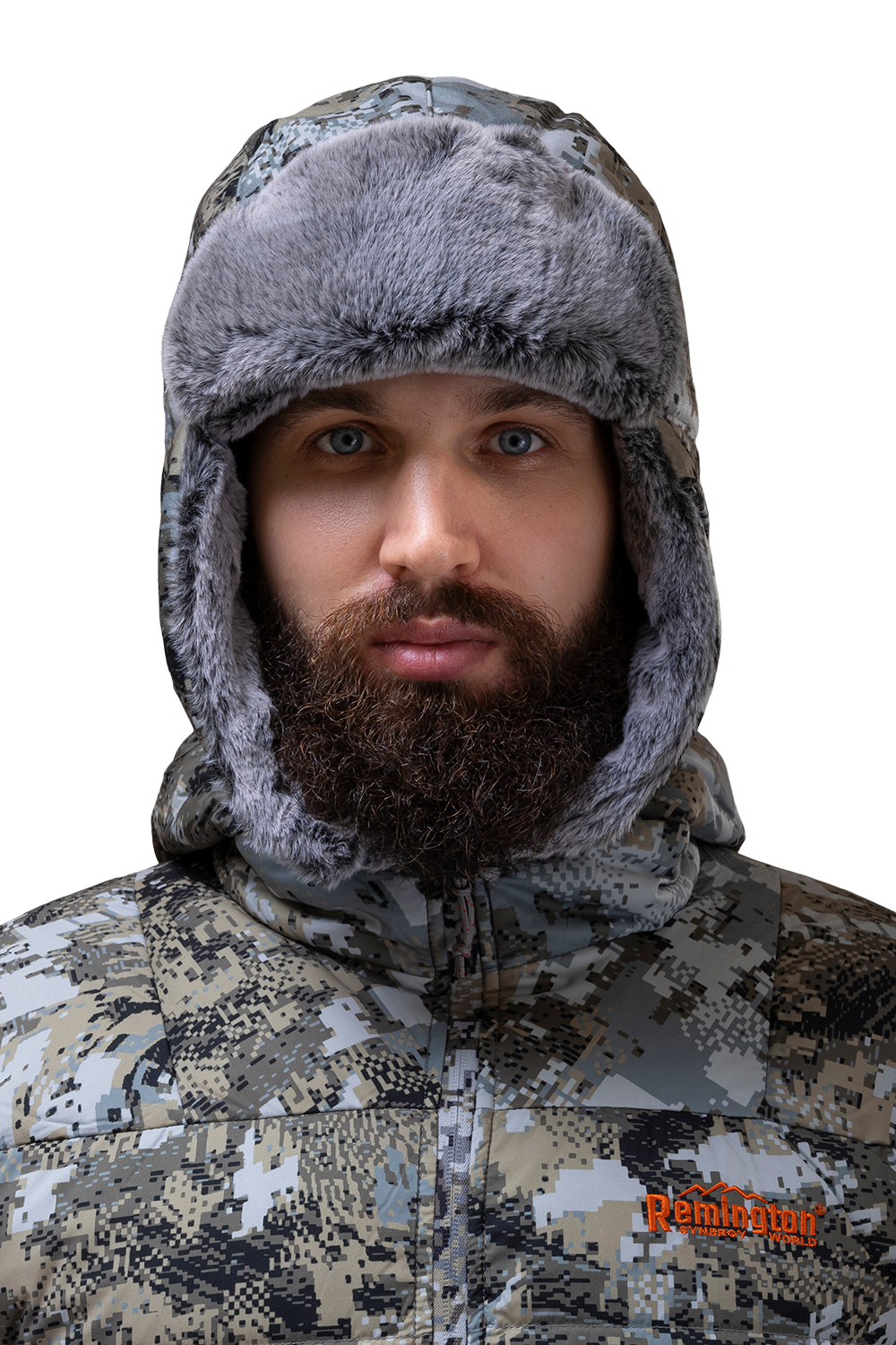Шапка ушанка Remington Disguise Winter forest  - фото 1