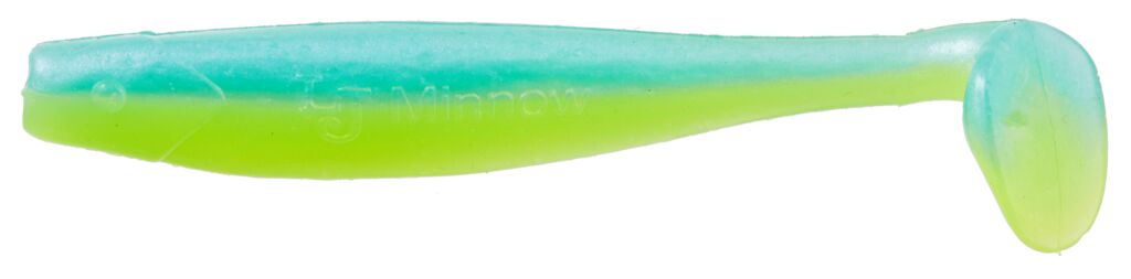 Приманка Lucky John виброхвост Pro Series minnow 2.2in 05.60 T57 10шт - фото 1