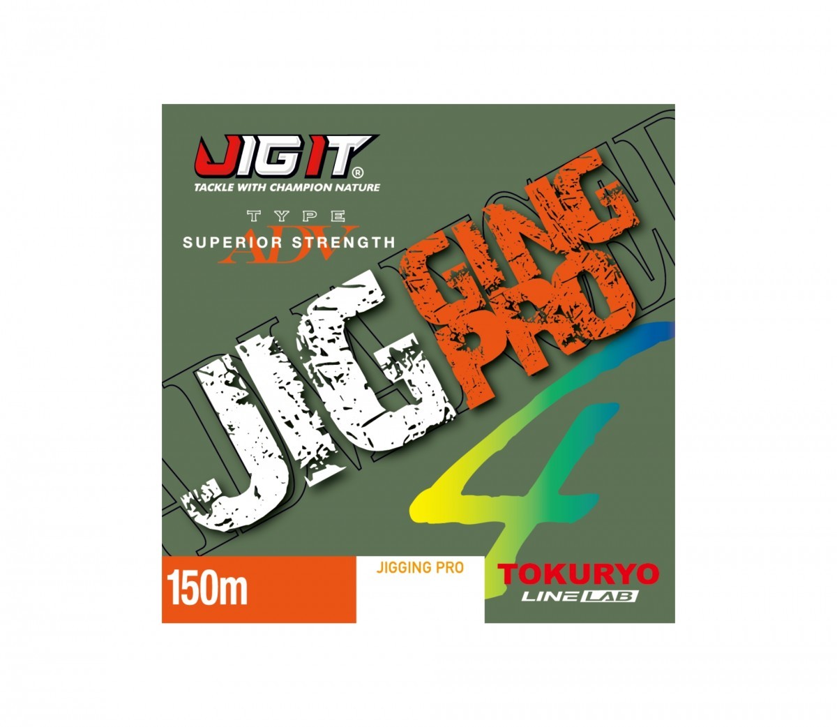 МП Плетёный шнур Jig It x Tokuryo JiggingPro X4 Multi 1.2 PE 150m - фото 1
