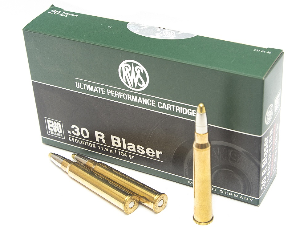 МП Патрон 30R Blaser RWS 11,9г EVO 1/20 - фото 1