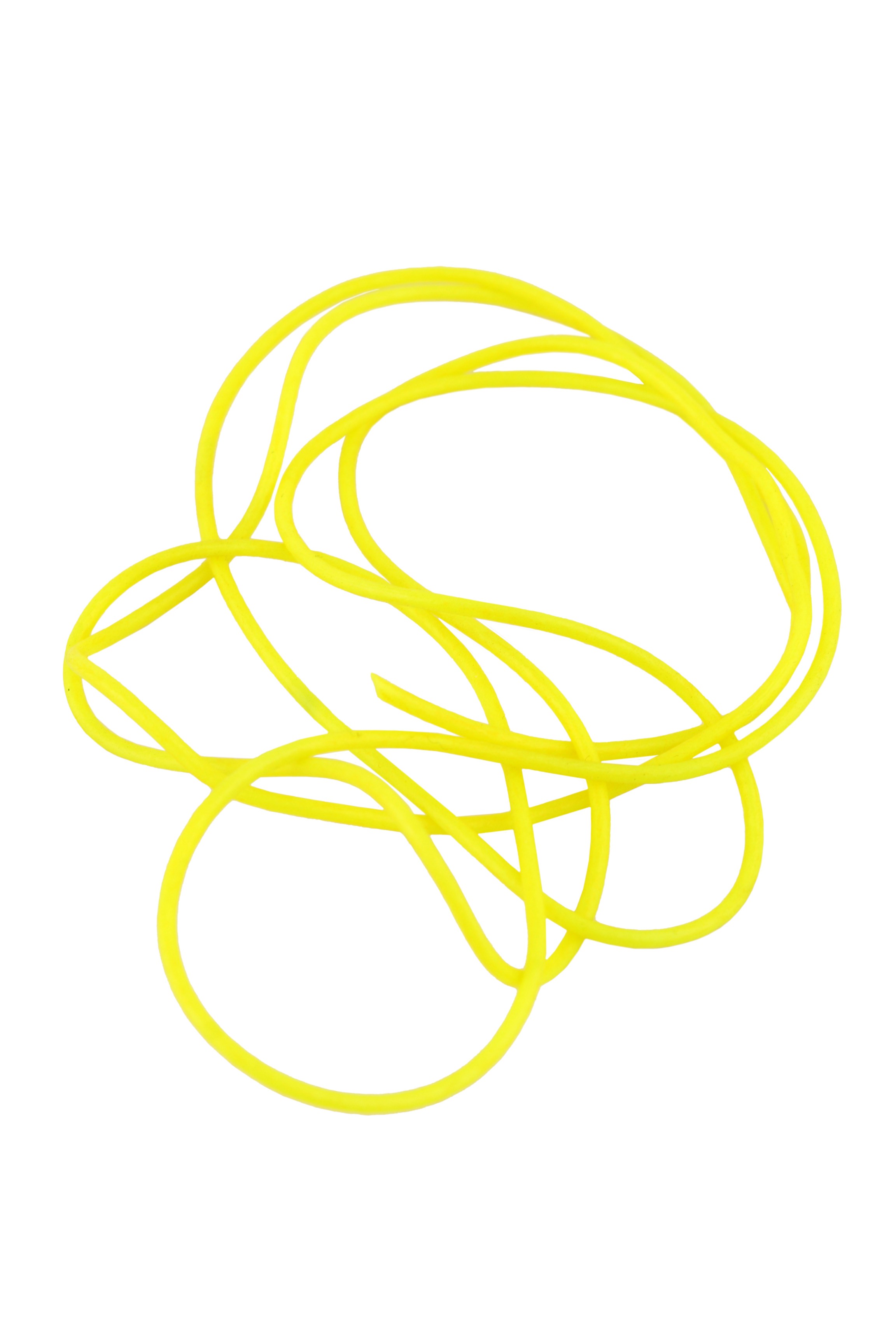 Кембрик Три Кита d 0,8х1,5 флуоресцентный желтый 1м 1/10 - фото 1