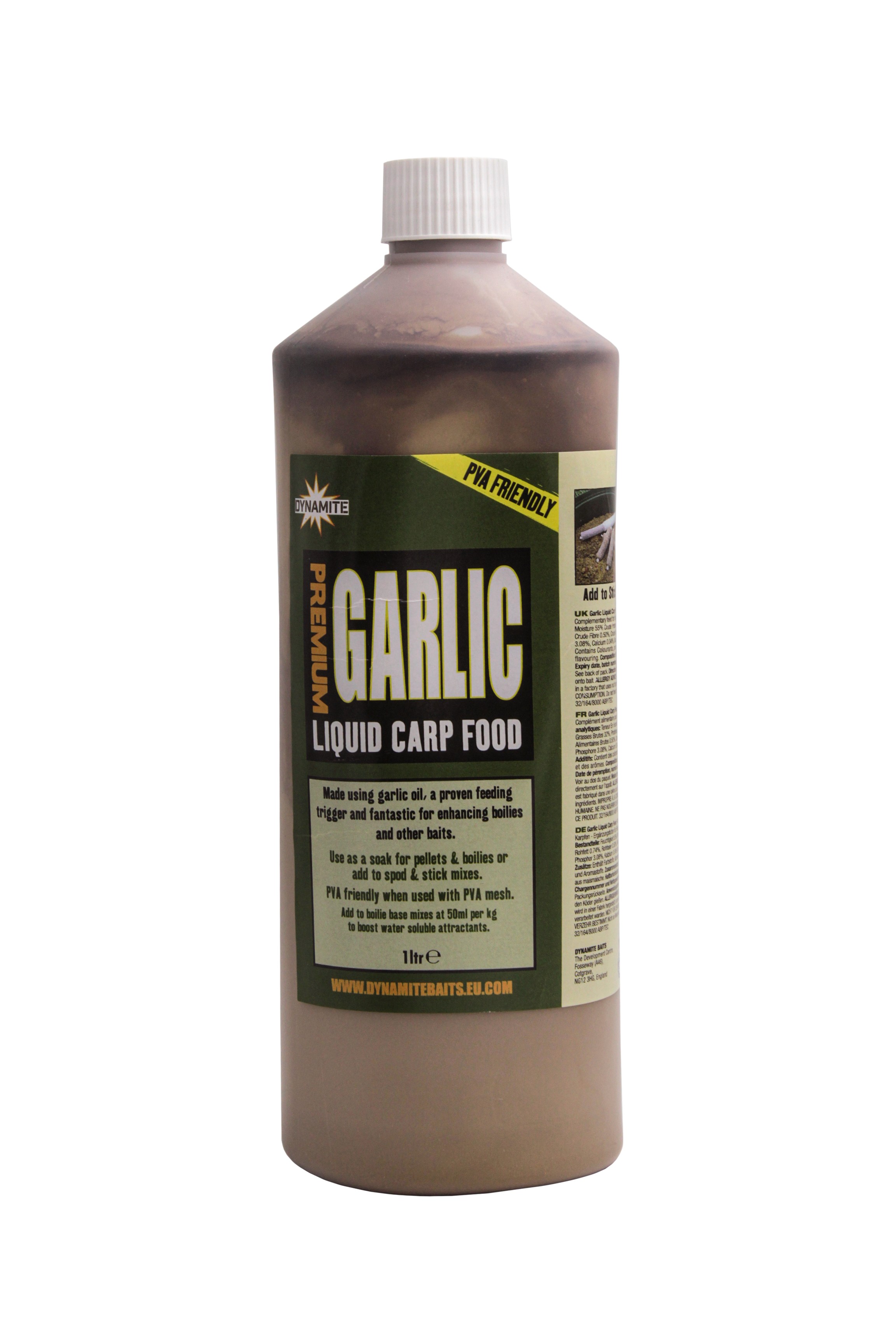 Аттрактант Dynamite Baits Garlic чеснок 1л - фото 1