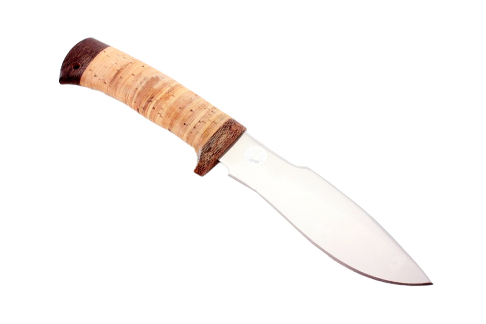 Нож Росоружие Каюр 95x18 береста - фото 1