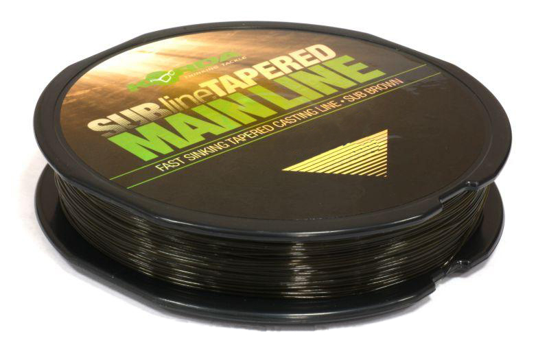 Леска Korda Subline Tapered mainline коническая 300м 0,28-0,50мм - фото 1