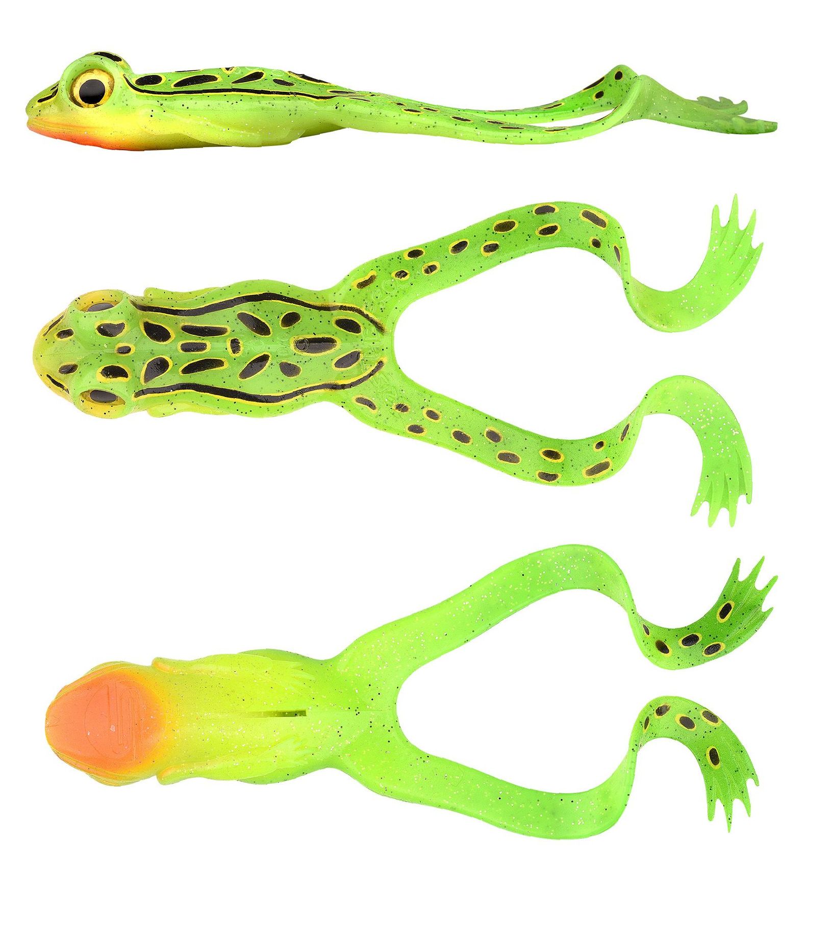 Приманка SPRO Iris The Frog 10см Fluo Green Frog         - фото 1