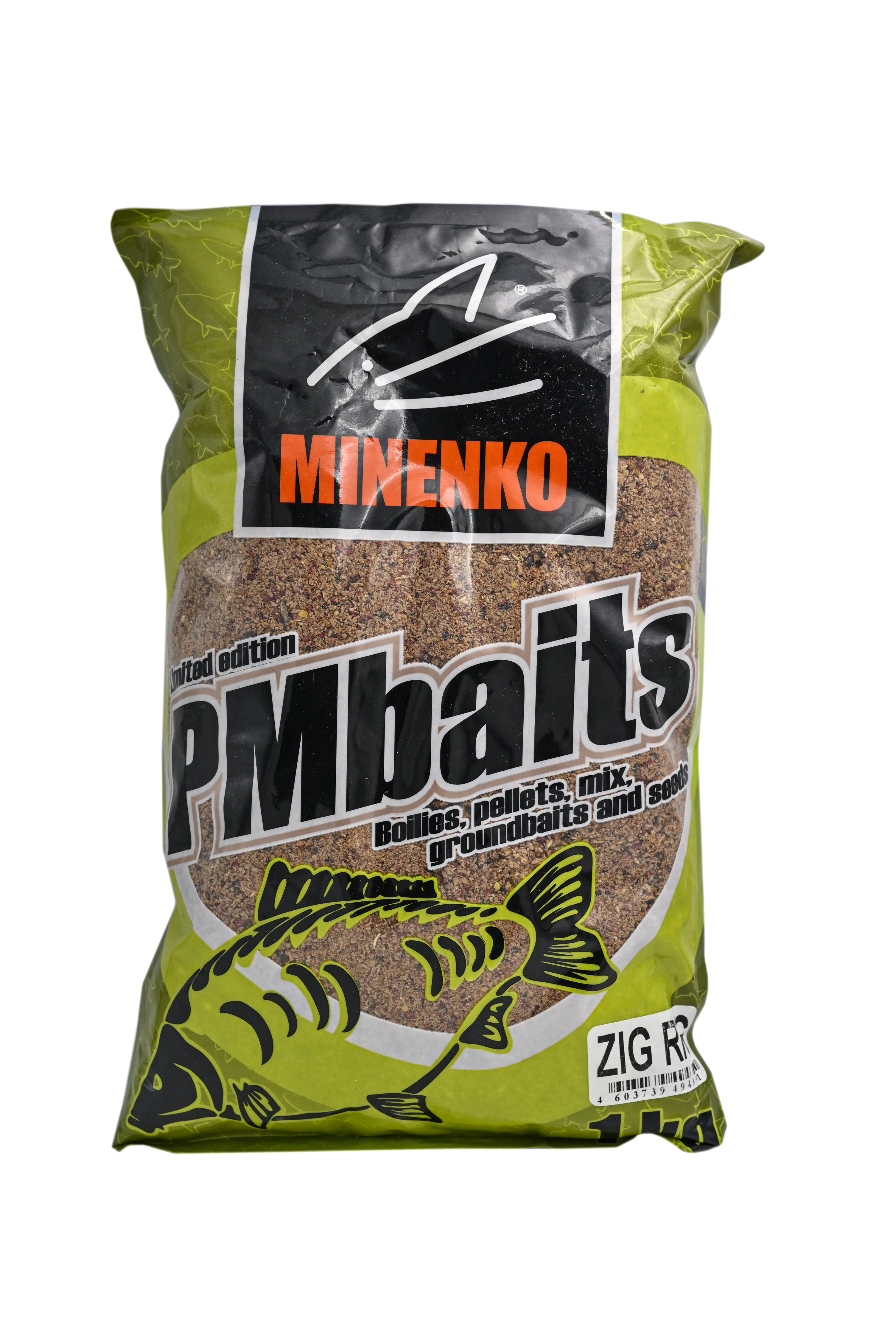 Прикормка MINENKO PMbaits Groundbaits 1кг zig rig - фото 1