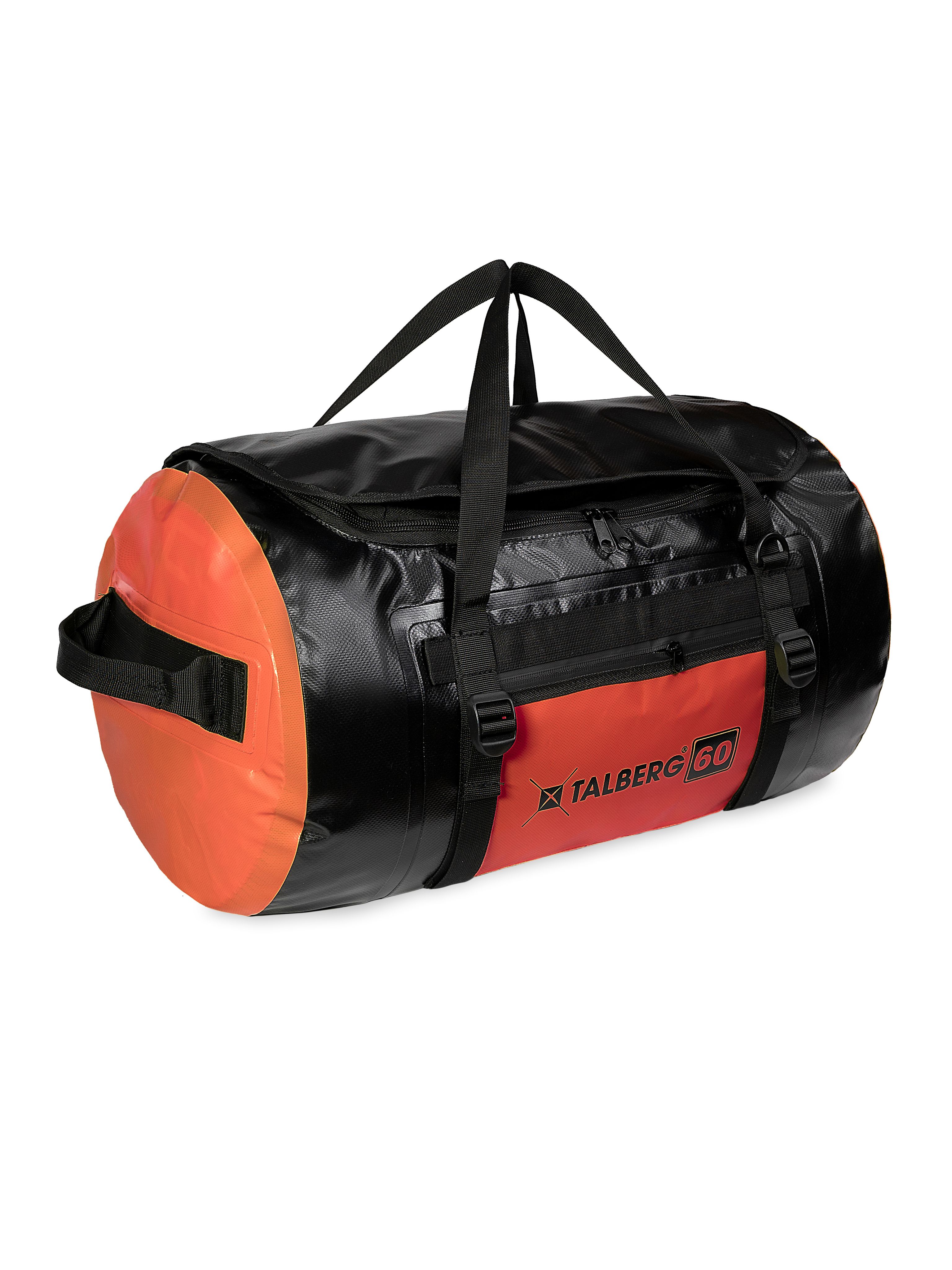 Гермосумка Talberg ACTIVE DRY BAG 60 черный/красный - фото 1