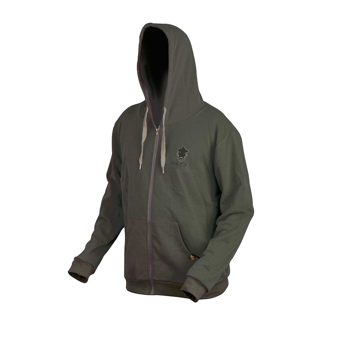 Толстовка Prologic Bank bound zip hoodie green - фото 1