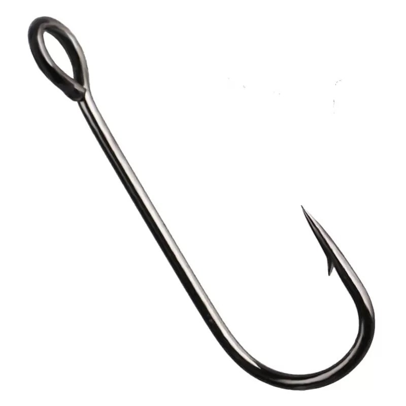 Крючок CF Round Bent Joint Hook одинарный №8 - фото 1