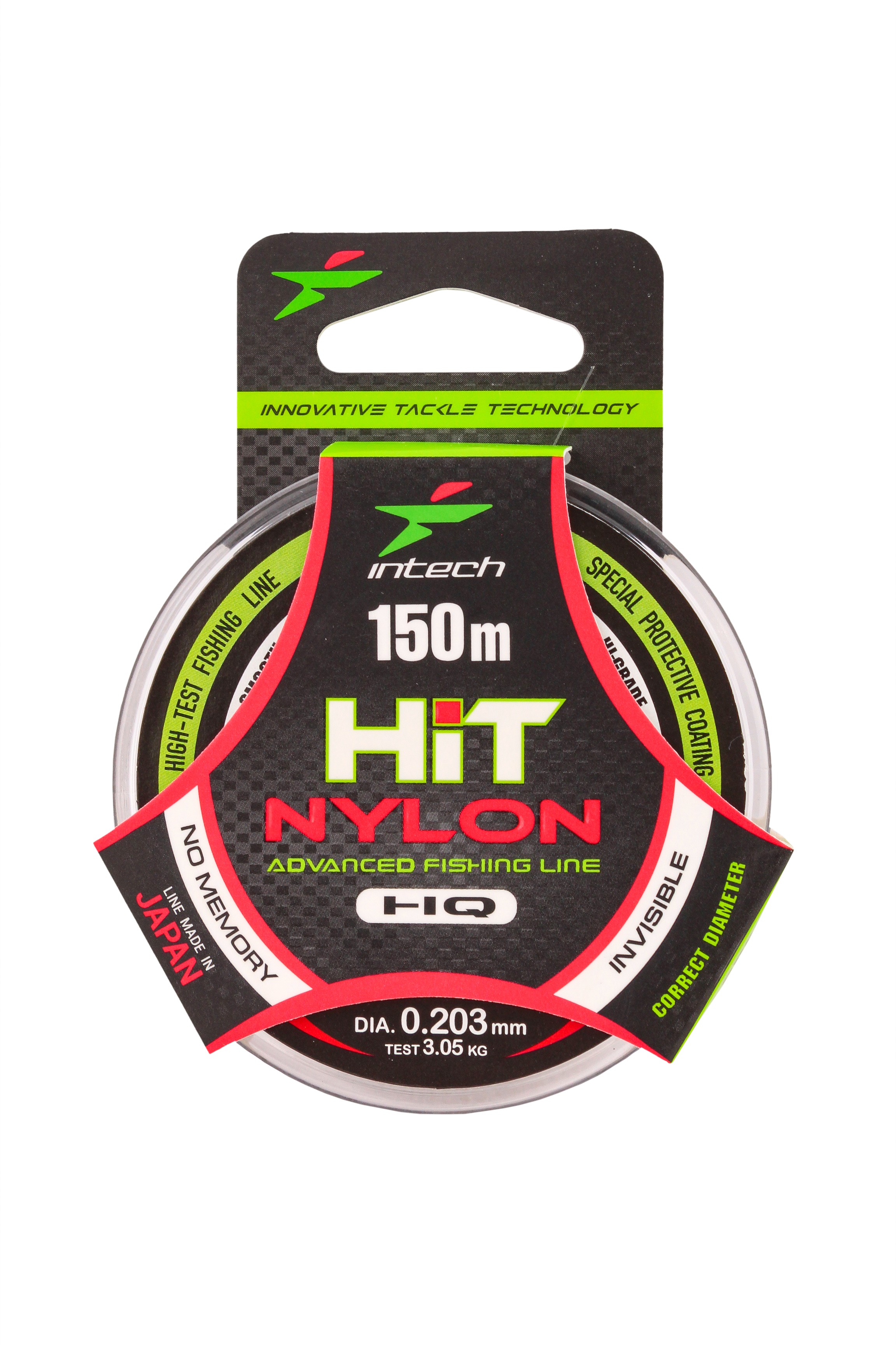 Леска Intech HIT Nylon 150м 0,203 3,05кг - фото 1