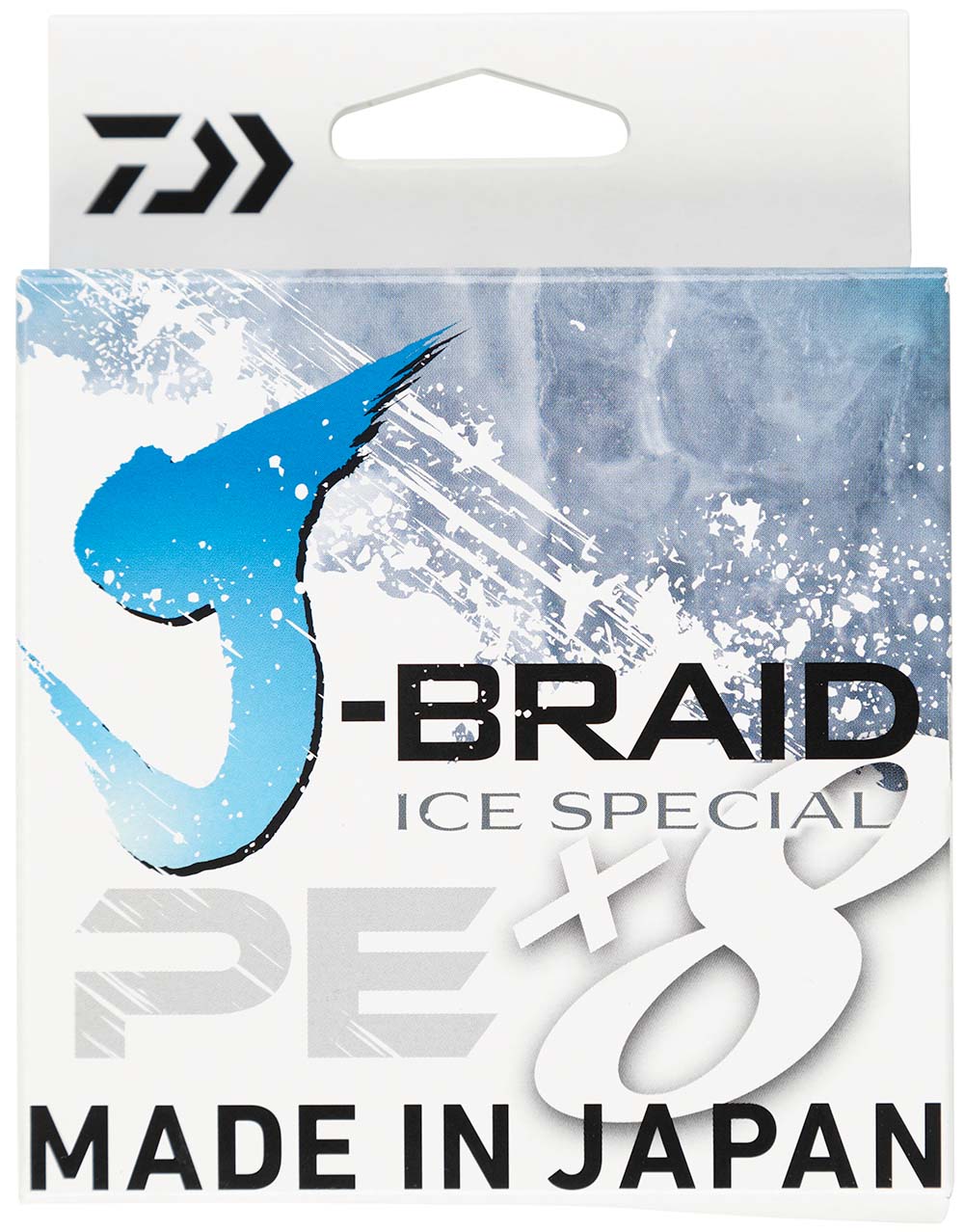 Шнур Daiwa J-Braid Ice Special X8E 0.18мм 50м Island Blue - фото 1