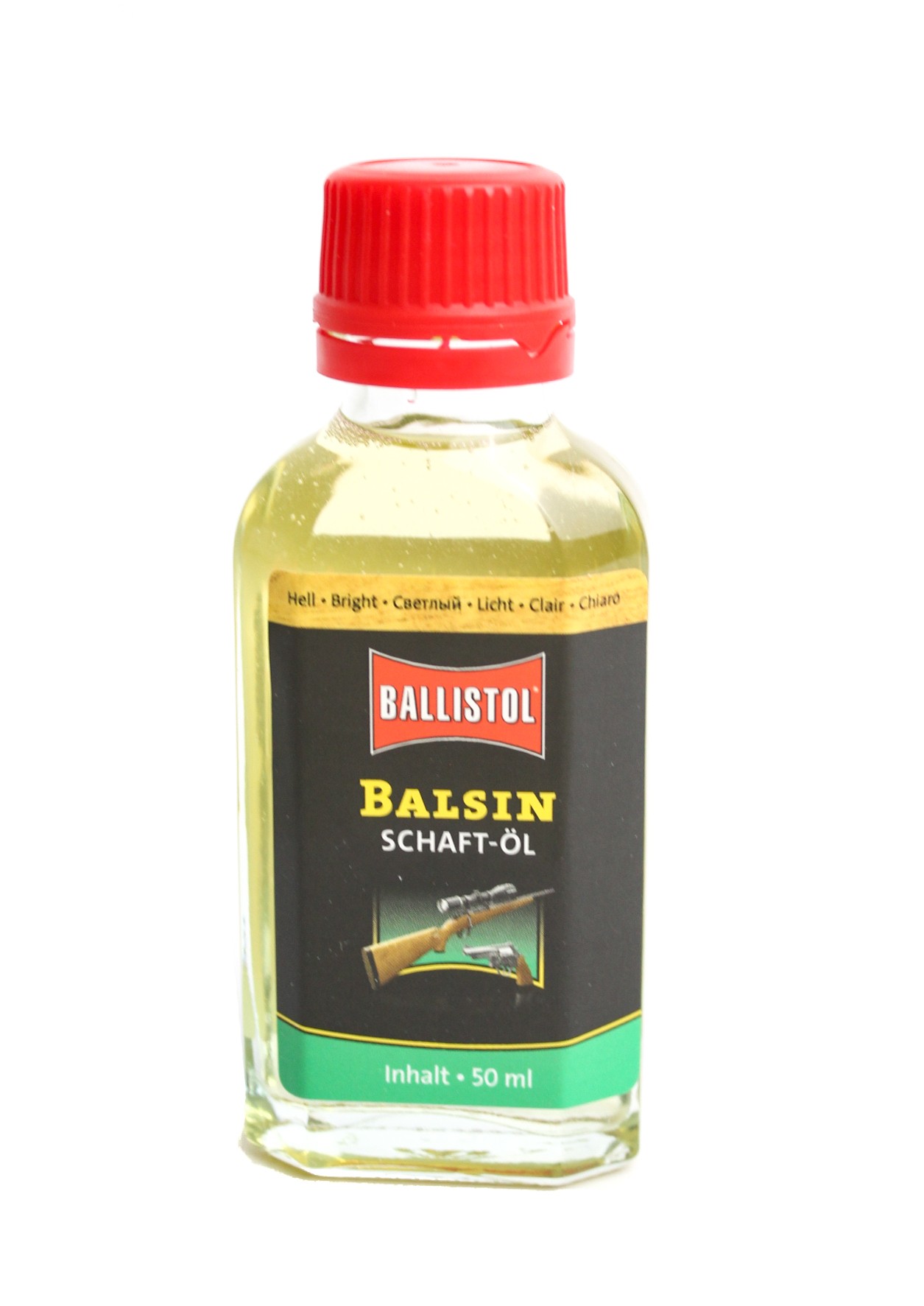 Средство Ballistol Balsin для обработки дерева Scherell Schaftol 50мл светлое - фото 1