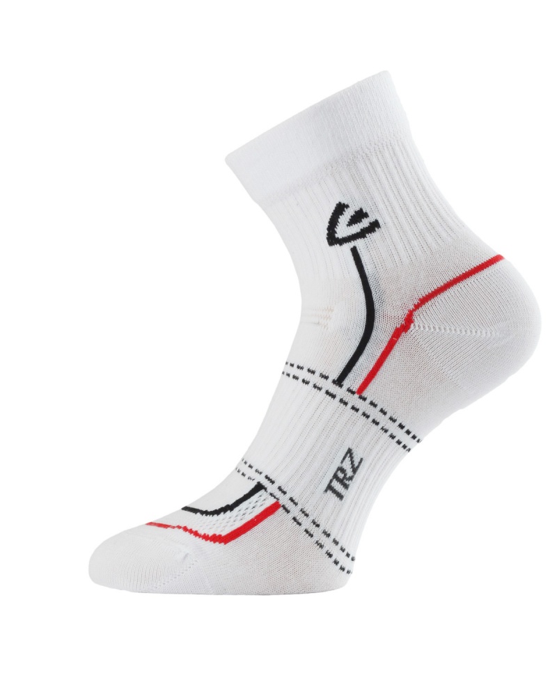 Носки Lasting TRZ 001 cotton+polypropylene белый  - фото 1