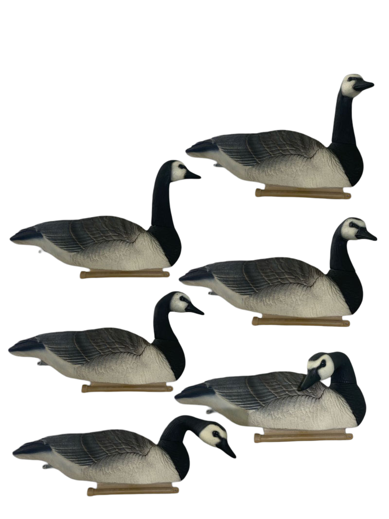 Чучело Oscar Decoys Казарка Белощекая гусь Floater Barnacle Goose 6шт FGB-3D - фото 1