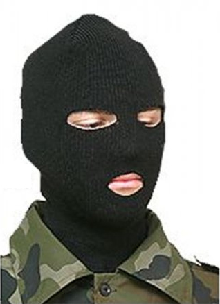 Шлем-маска ХСН Очки черная  - фото 1