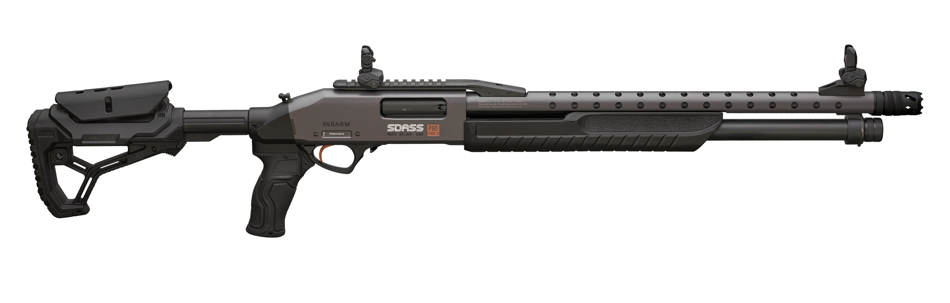 Ружье Fabarm SDASS Pro Telescopic stage 2 carbon grey 12х76 510мм - фото 1