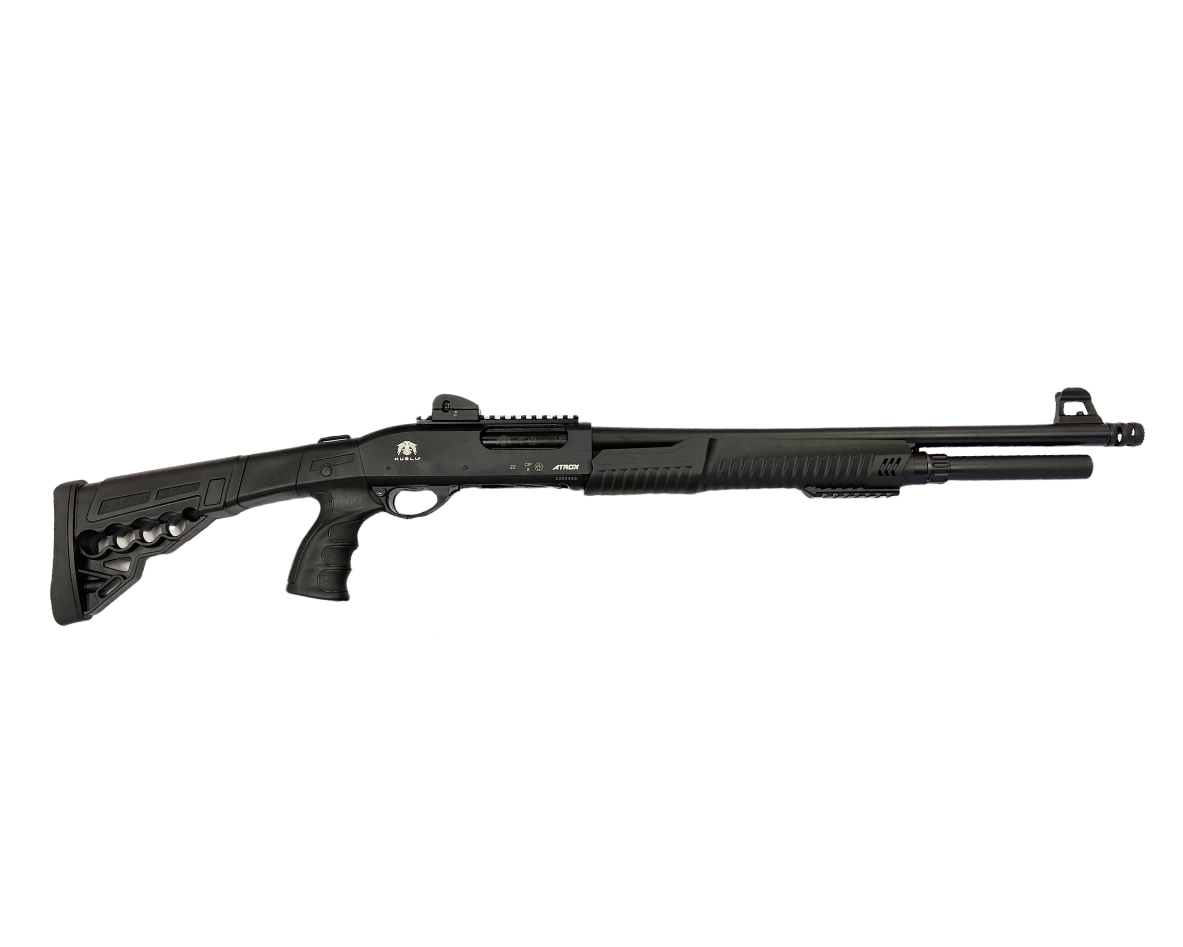 МП Ружье Huglu Atrox Tactic  Pump Action Shotgun 12x76 7+1 Weaver 510ммTelescopi - фото 1