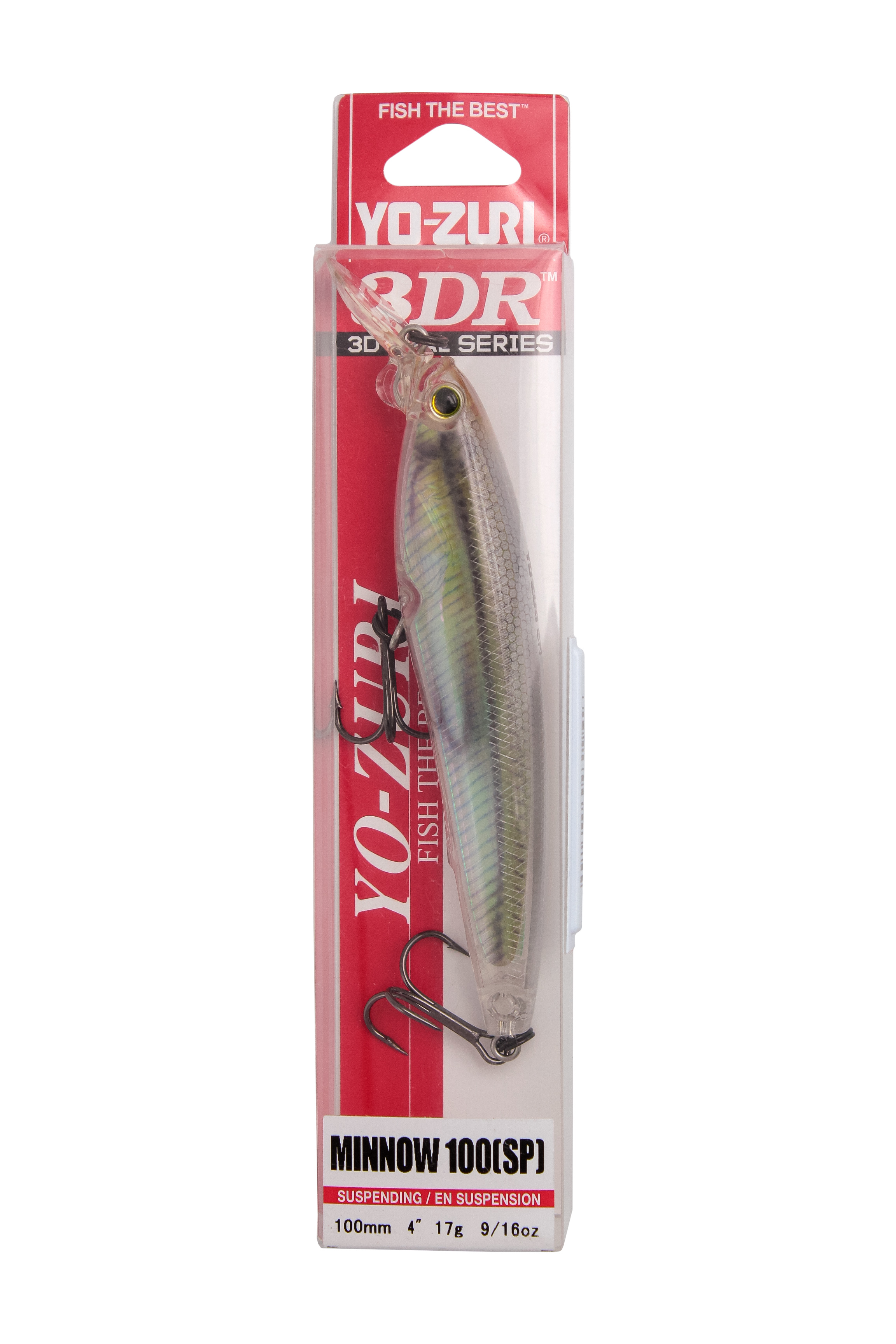 Воблер Yo-Zuri 3DR minnow 100SP R1309 RGLM - фото 1