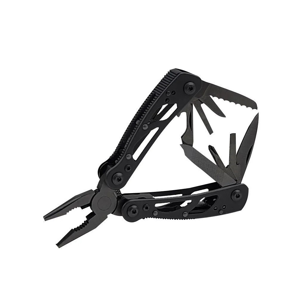 Мультитул Ganzo G104SBEx 10 в 1 черный мини - фото 1