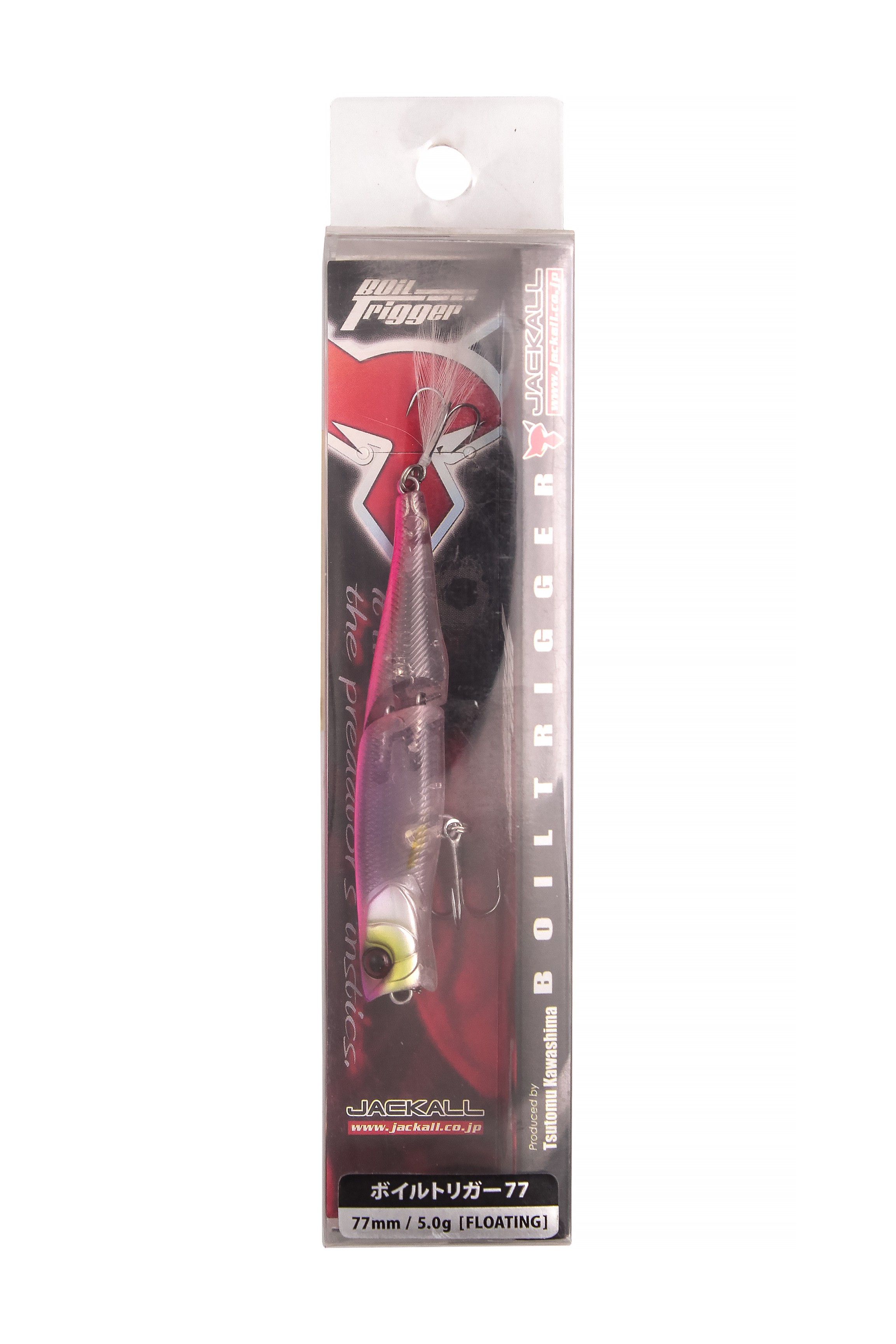 Воблер Jackall Boil trigger 77 sexy pink - фото 1