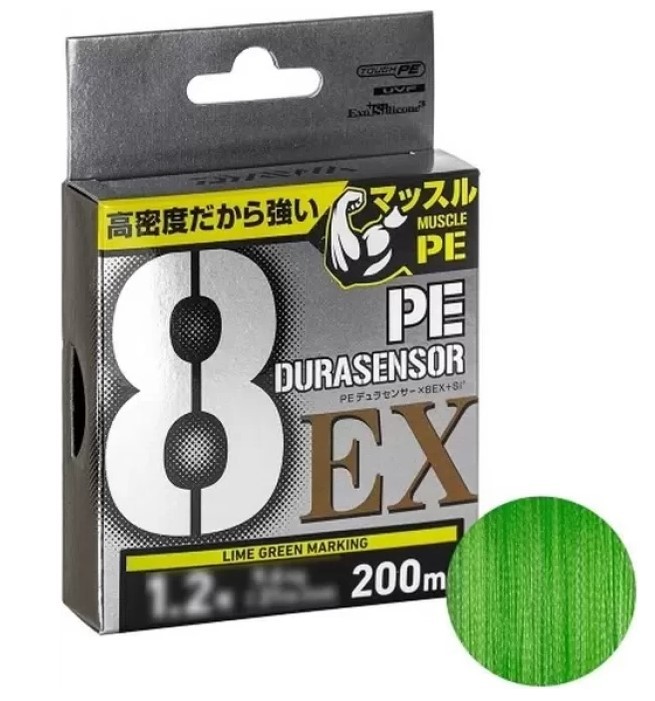 МП Шнур Daiwa UVF PE DURASENSOR X8EX+SI3 LGM 1-201 - фото 1