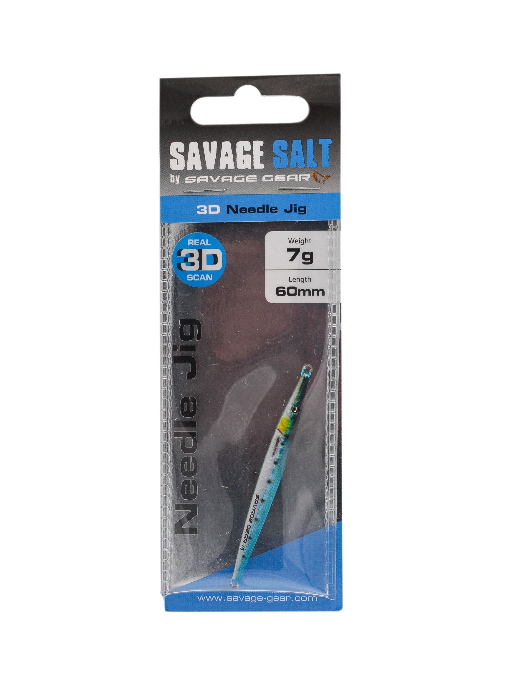 Пилькер Savage Gear 3D Needle jig 6см 7гр sinking sardine PHP - фото 1