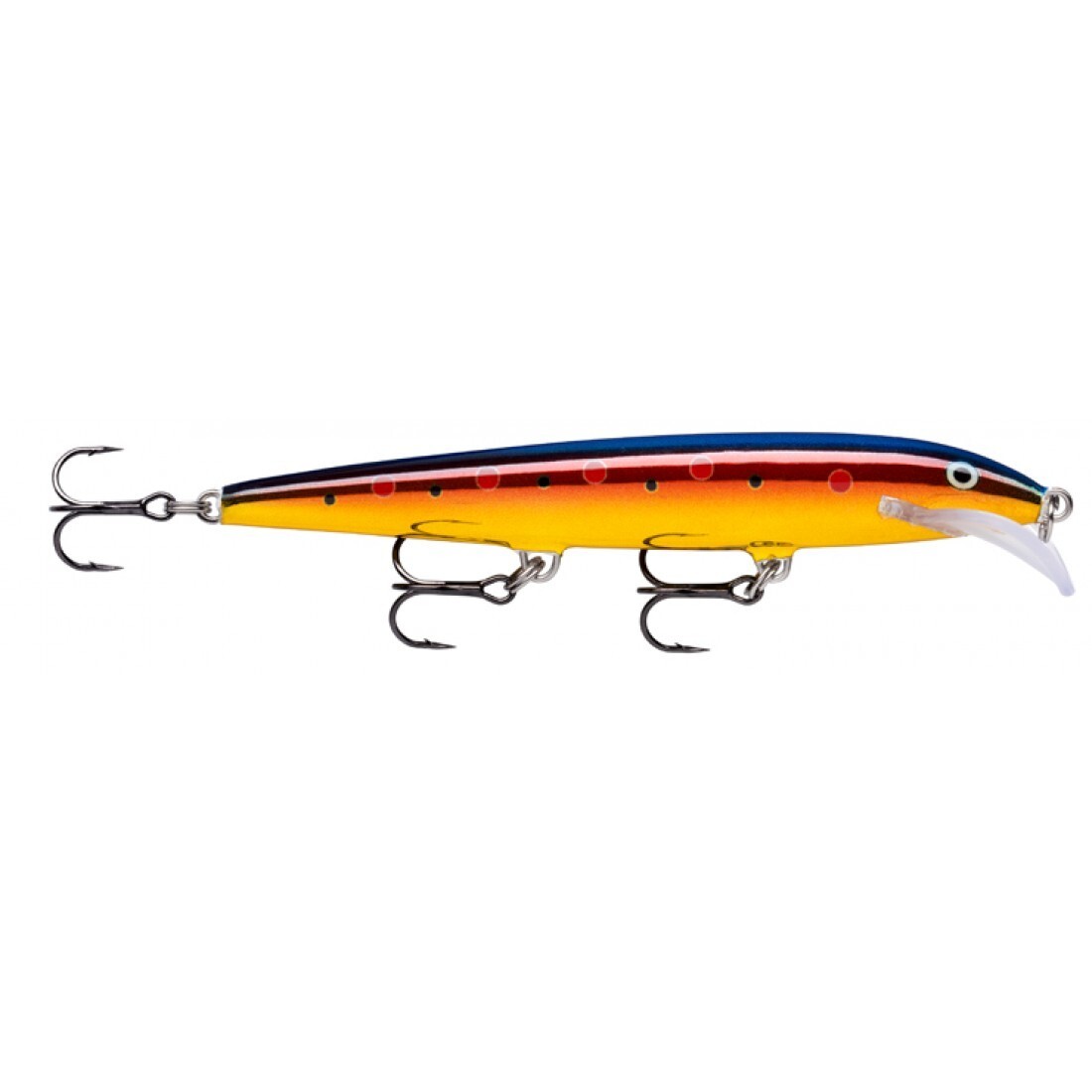 Воблер Rapala Scatter Rap Minnow 11 GOL 1,8-2,7м 11см 6гр - фото 1