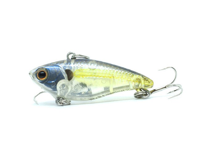 Воблер Lucky Craft Bevy Vibration 50HW 5547 clear chartreuse shad 924 - фото 1
