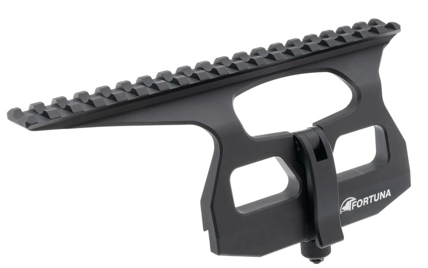 Кронштейн быстросъемный боковой Фортуна Fortuna на Тигр/СВД/АК база Picatinny 19 - фото 1