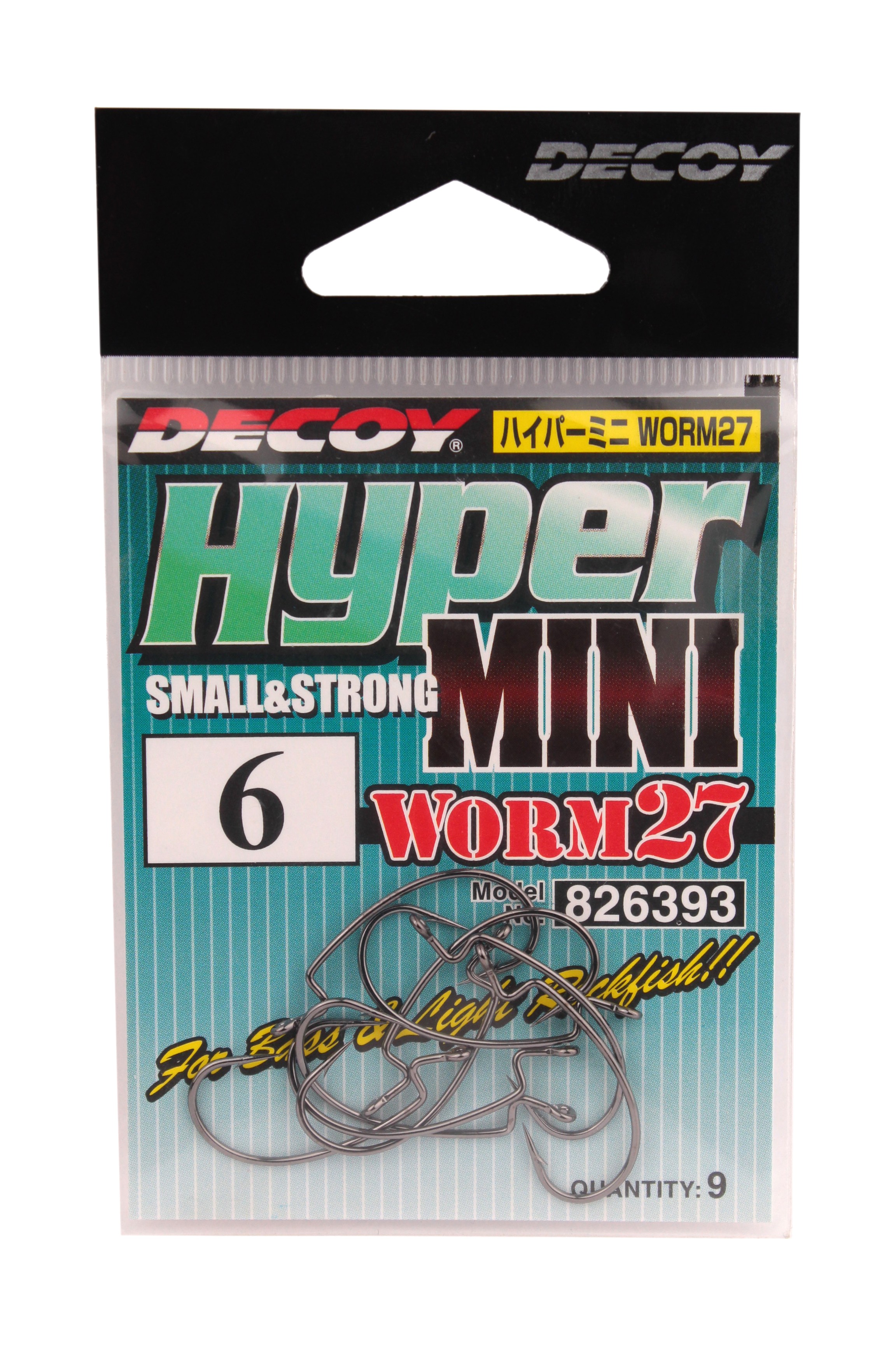МП Крючки Decoy Worm 27 №6 - фото 1