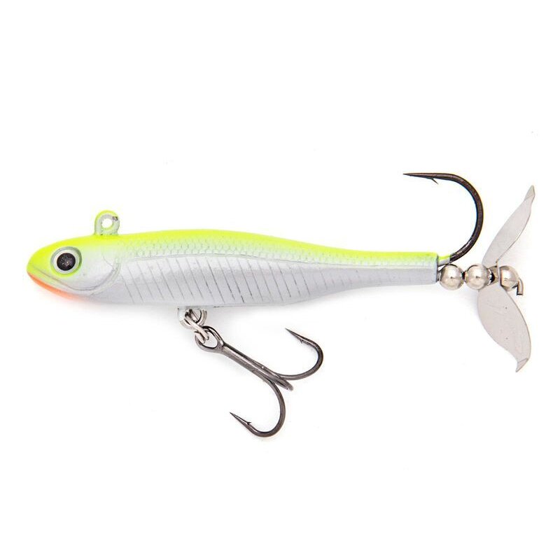 Воблер Nories Wrapping Minnow 10 гр Pearl Chartreuse - фото 1